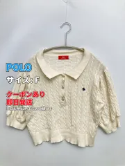 POLO ポロ ポロシャツ F ホワイト レディースのサムネイル