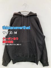 thisisneverthat ディスイズネバーザット パーカー M ブラック レディース