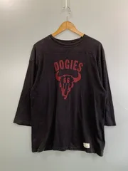 【中古品】 WAREHOUSE ウエアハウス FOOTBALL TEE DOGIES フットボール ティー ドギーズ メンズ 長袖 ロングスリーブ 【145-260703-hu-37-min】のサムネイル