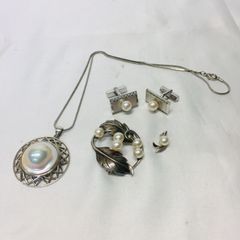 遺品整理 生前整理 マベパールピアス925 遺品整理 生前整理 マベパールピアス925 - メルカリ