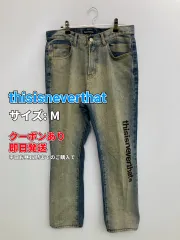 thisisneverthat ディスイズネバーザット デニムパンツ M ブルー メンズ レディースのサムネイル