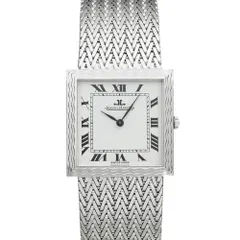 Jaeger-LeCoultre スクエア ホワイトゴールド メッシュブレス 1970年代製造 Ref.4470-22 アンティーク品 メンズ 腕時計のサムネイル