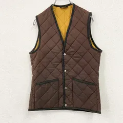 Traditional Weatherwear　トラディショナルウェザーウェア　キルティングベスト　茶色　ブラウン　古着【値引き交渉OK！】のサムネイル