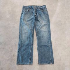 リーバイス501 Levis W31 ブルーデニム 青 古着 ヒゲ 20903 - メルカリ