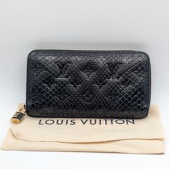 目玉商品‼️入手困難‼️エキゾチックレザー‼️VUITTON ジッピー 
