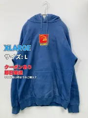 XLARGE エクストララージ パーカー L ブルー レディースのサムネイル