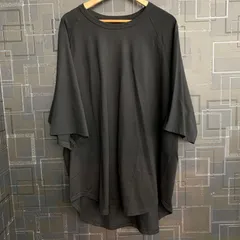 【極上】S'YTE ヨウジヤマモト ラグラン ビッグプルオーバー カットソー 黒 3 コットンジャージー Tシャツ サイト Yohji Yamamotoのサムネイル