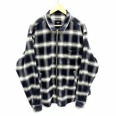 【中古】HUF plaid full zip shirt XL ▲内タグ切れ ハフ[92]のサムネイル