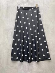 tricot COMME des GARCONS 水玉模様フレアスカート（M） - メルカリ