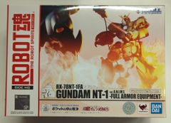BANDAI SPIRITS ROBOT혼 <SIDE MS> 기동전사 건담 0080 포켓 안의 전쟁 건담 NT-1ver. ANIME 초밤 아머 장비 SP