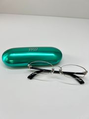 999.9 フォーナインズ メガネ S-210T 専用ケース付き - メルカリ
