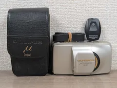 【完動品】OLYMPUS μ ZOOM 105 DELUXE オリンパス ミュー ズーム デラックス フィルムカメラ 初心者おすすめ エモい写真 人気モデルのサムネイル