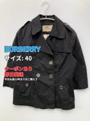 BURBERRY バーバリー アウター 40 ブラック レディースのサムネイル
