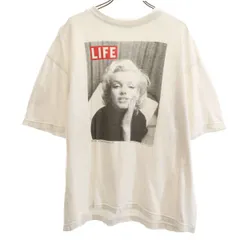 FREAK'S STORE フリークスストア 半袖 Tシャツ ホワイト系 マリリンモンロー メンズ 古着のサムネイル