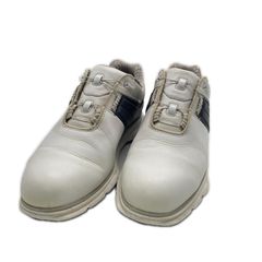 中古 ナイキ NIKE ゴルフシューズ 28cm ブラック×イエロー リアクト