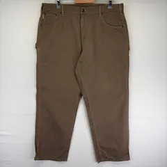 古着 カーハート Carhartt パンツ ペインター 大きいサイズ ワンポイントロゴ ダック ハンマーループ W40 L32  ブラウン系 メンズのサムネイル