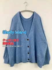 Shelly island シェリーアイランド カーディガン/ボレロ スカイブルー レディースのサムネイル