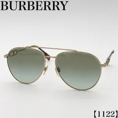 バーバリー BURBERRY アイウェア Eyewear サングラス Sunglasses メガネ eyeglasses レディース クリーニング済 Cleaned 00s y2k ゴールド メタル TBロゴ BE3128 1122のサムネイル