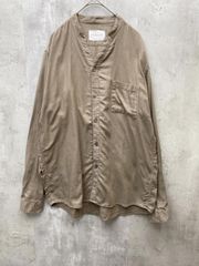 50s ダクロン ピンク オープンカラーシャツ ボックス 襤褸 絣 ネップ