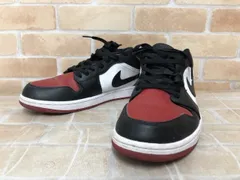 【中古】 NIKE ナイキ AIR JORDAN 1 LOW 553558-161 レッド×ブラック US10（28cm） 111441842のサムネイル