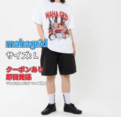 mahagrid マハグリッド Tシャツ/カットソー L ホワイト メンズ レディース