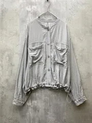 chocol raffine robe ショコラフィネローブ シアーシャツ トップス 薄手 羽織り 透け感 ゆったり 裾ドロ sizeF/グレー ■◇ レディースのサムネイル