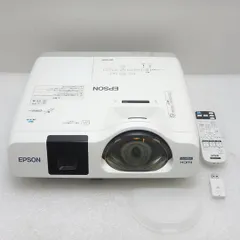 【中古 Bランク】EPSON EB-536WT ビジネスプロジェクター WXGA 3400lm ランプ点灯時間705H/0Hのサムネイル