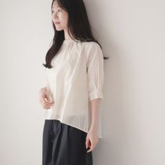 ohga HANABIRA 完売 ブラウス ホワイト - メルカリ