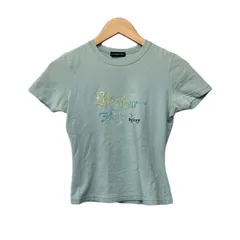 FOXEY NEW YORK(フォクシーニューヨーク) 半袖Tシャツ レディース - 17112 ライトブルー×イエロー×マルチ クルーネック/刺繍のサムネイル
