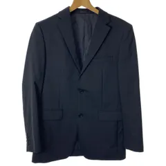 【中古】　BURBERRY BLACK LABEL　テーラードジャケット　シングルボタン　無地　日本製　古着　/1156のサムネイル