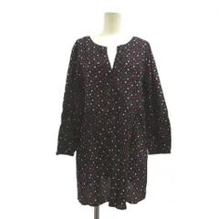 ローラアシュレイ LAURA ASHLEY チュニック 13 マルチカラー ドット柄 Vネック 長袖 /RY ■ECC006のサムネイル