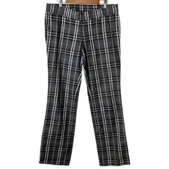 【中古】　BURBERRY BLACK LABEL　スラックス　ジップフライ　チェック　日本製　古着　/1156のサムネイル