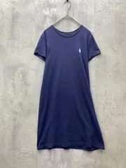 POLO RALPH LAUREN ポロ ラルフローレン ガールズ Tシャツワンピース ミニ ワンピース size160cm/ネイビー ■◆ キッズのサムネイル