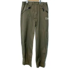 【中古】　DAIWA　ナイロンパンツ　ジップフライ　ウエストゴム　無地　ワンポイント　古着　/1583のサムネイル