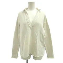 フランク&アイリーン Frank&Eileen Popover Henley カットソー スウェット XS 白 ホワイト Vネック 長袖 LAB510TF /YU ■GY64のサムネイル