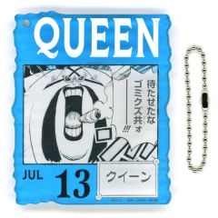 [중고]키 홀더 JUL13. 퀸 아크릴 블록 매력 [이치 반 쿠지 원피스 ONE PIECE BASE SHOP 복권 366DAYS OF BIRTHDAYS(7~9월)] 아크릴 블록 매력상