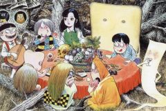 [중고] 엽서 숲의 연회 미즈키 시게루 엽서 [게게게의 키타로] 요괴 본점 한정