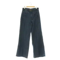 ポロ バイ ラルフローレン Polo by Ralph Lauren 近年モデル ワイドレッグ フレアジーンズ デニムパンツ ハイウエスト 27S ブルー /MY ■OSのサムネイル