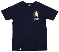 [중고] T 셔츠 키타로 발염 슬라브 TEE (T 셔츠) 네이비 S 사이즈 [게게게의 키타로 × 화소혼]