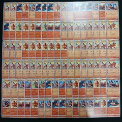 hya893 100枚セット ポケカ　ニャビー / ニャヒート / ガオガエン
　大量セットまとめ売りLitten / Torracat / Incineroarのサムネイル