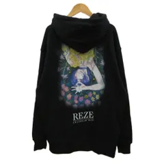 グラム glamb レゼフーディ Reze Hoodie パーカー スウェット トレーナー チェンソーマン L 黒 ブラック 長袖 フード付き グラフィックプリント GB0425/CM01 /PPのサムネイル