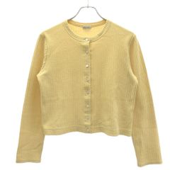 FOXEY フォクシー クロップド カーディガン ショート丈 シェルボタン