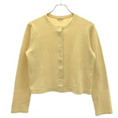 Steven Alan スティーブンアラン 21SS RANDOM RIB SHORT CARDIGAN リブカーディガン 8227-222-0017 イエローのサムネイル