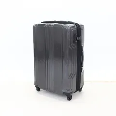 [3-5泊向けサイズ]LEGEND WALKER GRAND 5604 ブレイド・ウルトラライト 57L/拡張時64L ハードスーツケース 5604-59-bkcb  ブラックカーボン 整備済みアウトレット品 [良い(B)]のサムネイル