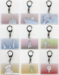 [중고] 키홀더 전 9종 세트 [키타로 탄생 게게게의 수수께끼 ~추억전~ 종장 원화(총작화 감독 수정) 아크릴 키홀더]