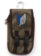 [중고] 모바일 잡화 멀티 모바일 파우치 [진격의 거인 ATTACK ON TITAN 엔드 오브 더 월드]