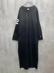 Champion チャンピオン コットン100% SLOBE IENAコラボ ロング Tシャツ ワンピース シンプル カジュアルsizeM/ブラック ■◇ レディースのサムネイル