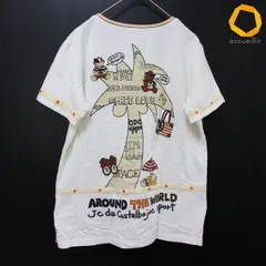 カステルバジャック Castelbajac Tシャツ カットソー コットン ゴルフ ロゴ ボタン 刺繍 半袖 レディース [x1019488]のサムネイル