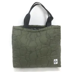 g■チャムス/CHUMS ブービーステッチトートバッグ CH60-3639■カーキ/BAG/34【中古】■のサムネイル
