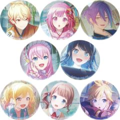 プロセカ グリッター缶バッジ グリ缶 10A 10a 未開封 1箱 8パック